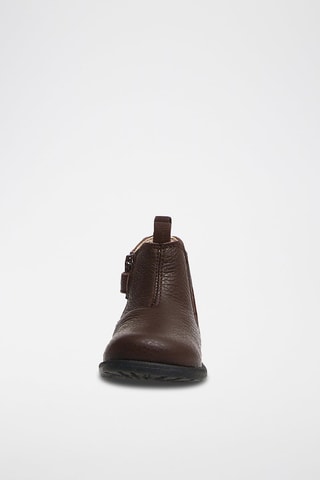 Botins de couro de vitelo Winter Wood - Castanho