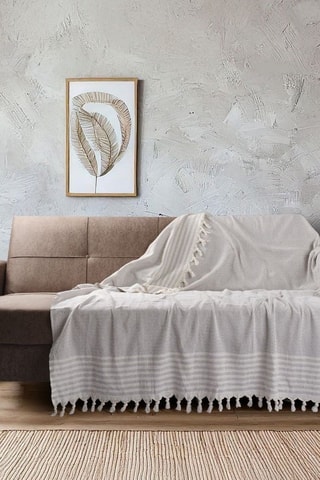 Copridivano Sophia - Grigio - 180 x 220 cm