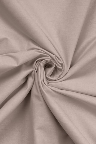 2 federe in cotone rinforzato 57 fili/cm² Tonne Brune - Beige