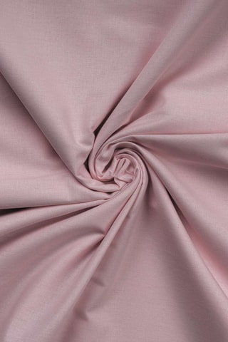 2 federe in raso di cotone Oxford - Rosa chiaro