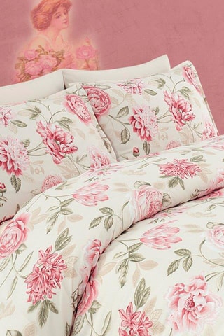 Parure copripiumino in cotone 48 fili/cm² Care - Beige