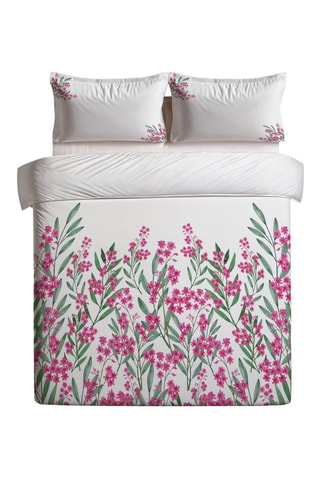 Parure copripiumino in cotone Magnolia - 57 fili/cm² - Crema