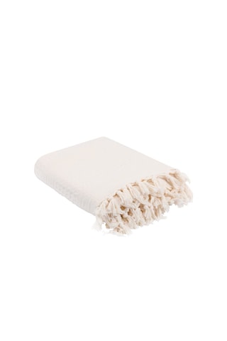 Copriletto in cotone 38 fili/cm² - Crema