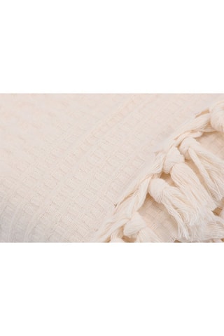 Copriletto in cotone 38 fili/cm² - Crema