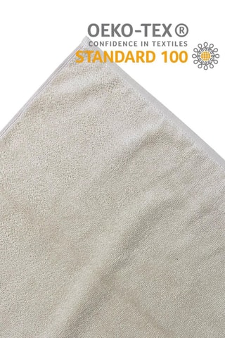 6 asciugamani - Beige - 50 x 90 cm