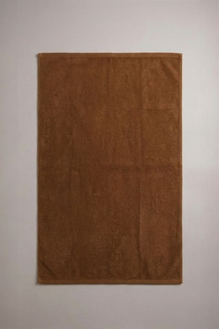 6 asciugamani - Marrone - 50 x 90 cm