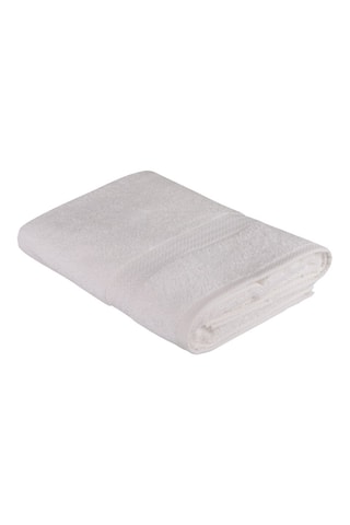 Telo doccia - Bianco - 70 x 140 cm