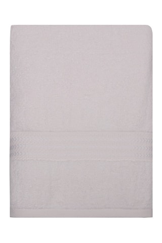 Telo doccia - Bianco - 70 x 140 cm