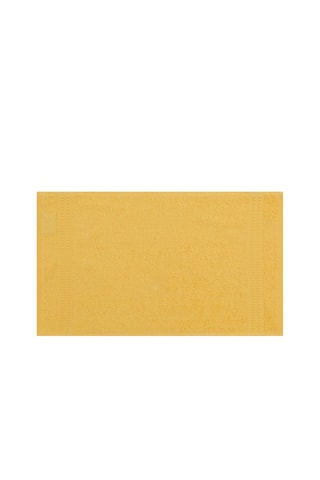 6 asciugamani ospite Rainbow - Giallo scuro - 30 x 50 cm