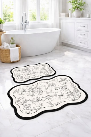 Tappetino bagno - Beige - 60 x 90 cm