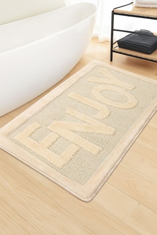 Tappetino bagno - Crema - 60 x 100 cm