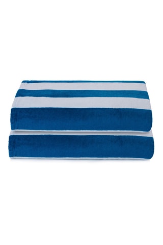 2 teli bagno - Blu - 100 x 180 cm