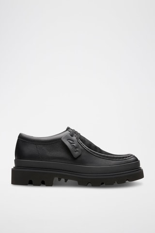 Derbys plateformes en cuir Badell - Noir