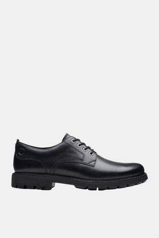 Derbys en cuir Batcombe Tie - Noir