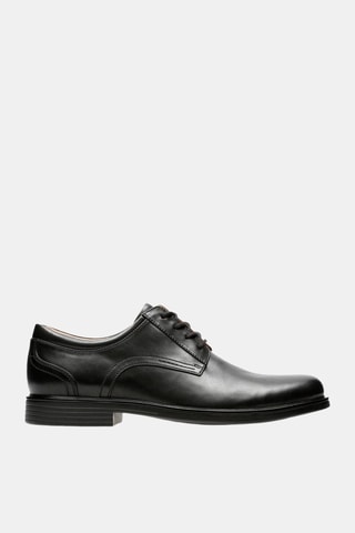 Derbys en cuir Un Aldric Lace - Noir