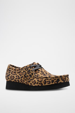 Mocassins compensés en nubuck WallabeeEVOSh - Marron