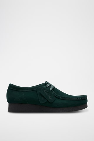 Mocassins en nubuck WallabeeEVOSh - Vert foncé