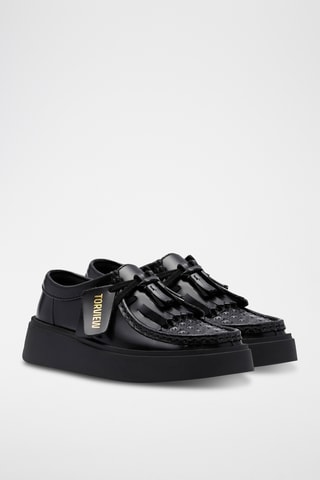 Derbys plateformes en cuir Torview - Noir
