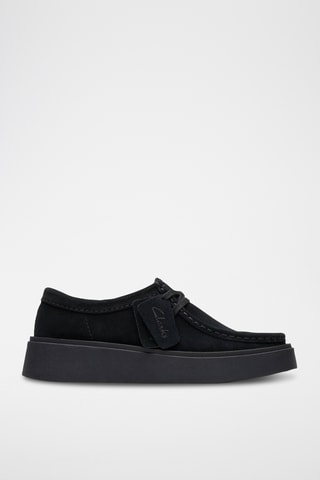 Derbys plateformes en nubuck Torview - Noir