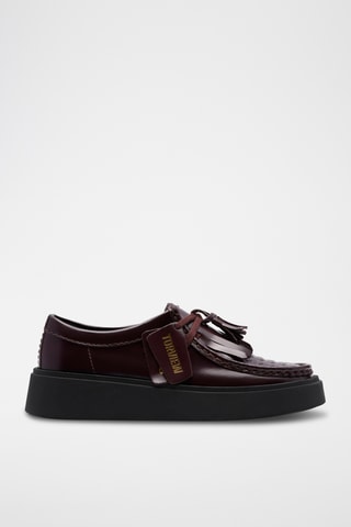 Mocassins plateformes en cuir Torview - Bordeaux