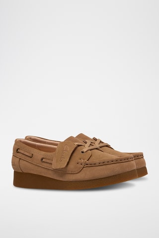 Mocassins en nubuck WallabeeEVOSea - Marron