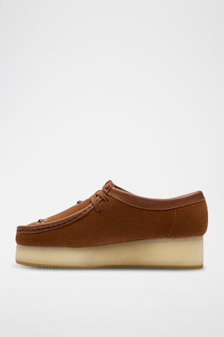 Mocassins plateformes en nubuck Wallacraft - Marron