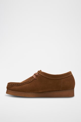 Mocassins en nubuck Wallabee - Marron