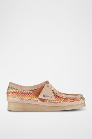 Mocassins compensés Wallabee - Beige