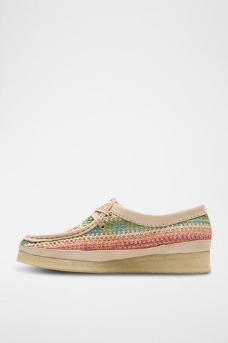 Mocassins compensés Wallabee - Beige