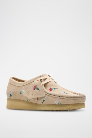 Derbys en nubuck Wallabee - Taupe