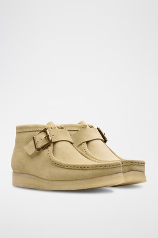 Mocassins en nubuck WallabeeBuckle - Beige