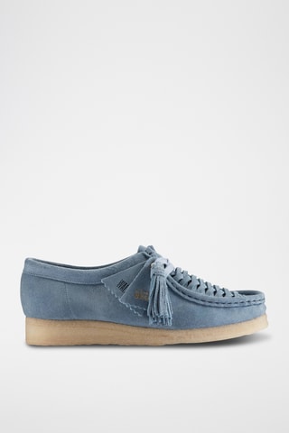 Mocassins en nubuck Wallabee - Ciel
