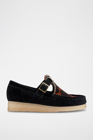 Mocassins en cuir Wallabee - Noir