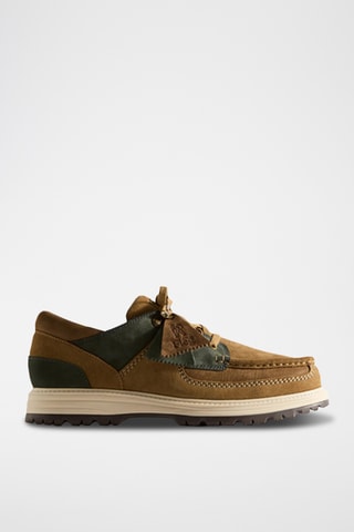 Baskets en cuir Sunderland - Marron
