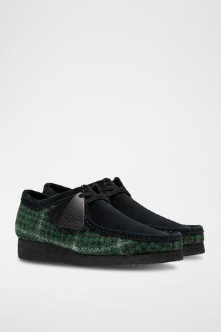 Mocassins compensés Wallabee - Vert