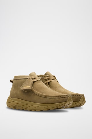 Mocassins en nubuck Wallabee - Beige