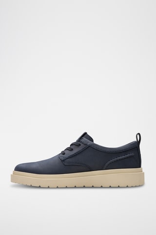Derbys en cuir Polden - Bleu marine