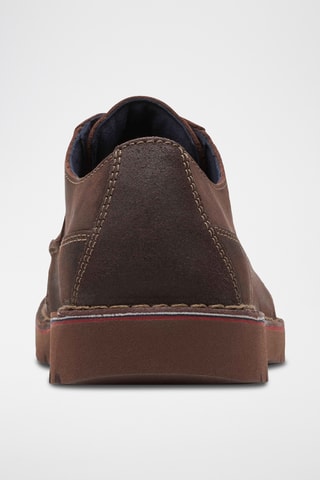 Derbys en cuir Vargo - Marron foncé