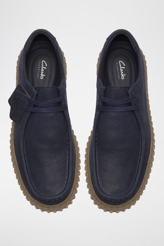 Derbys en nubuck Torhill - Bleu marine