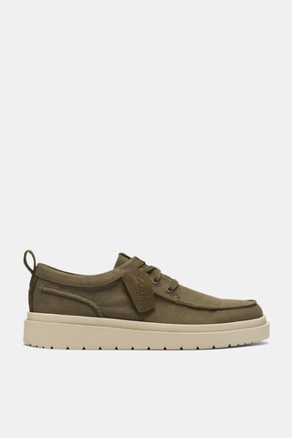 Derbys en nubuck - Kaki