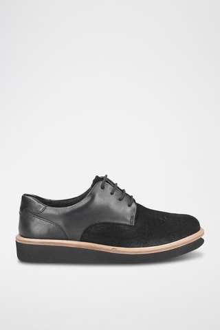 Derbys en cuir Baille - Noir