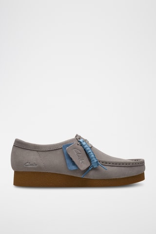 Mocassins compensés en nubuck WallabeeEVOSh - Gris