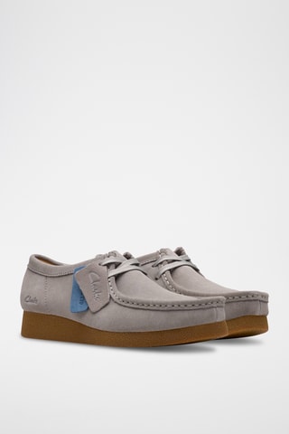 Mocassins compensés en nubuck WallabeeEVOSh - Gris
