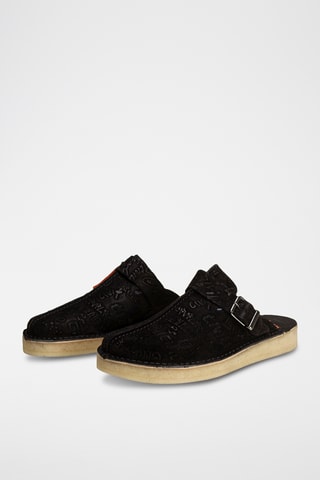 Sabots en nubuck Trek - Noir