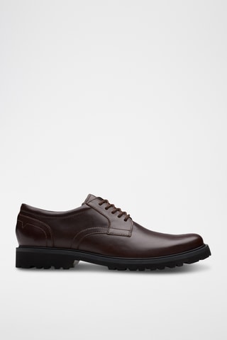 Derbys en cuir Berwick - Marron