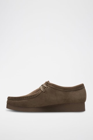 Mocassins compensés en nubuck WallabeeEVOSh - Marron