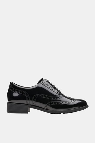 Richelieus en cuir verni Havisham - Noir
