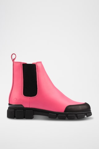 Bottines Chelsea en cuir EvynChelsea - Rose