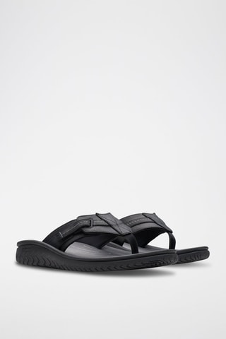 Sandales en cuir Wesley - Noir