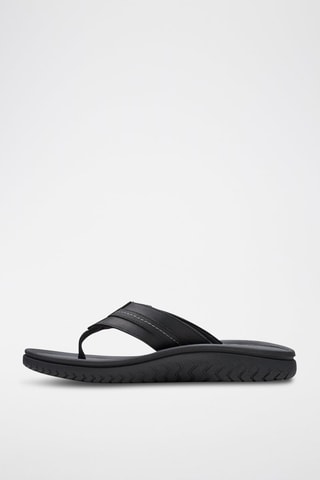 Sandales en cuir Wesley - Noir